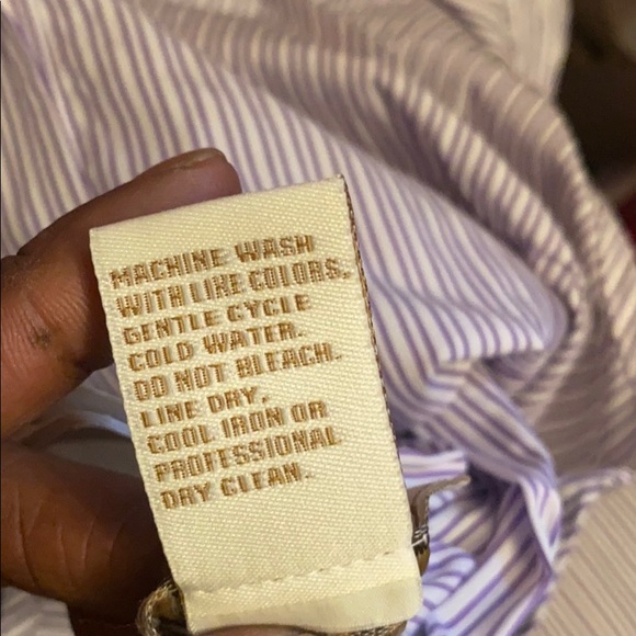 Pell&Co Purple and white stripe halter dress - Picture 4 of 4